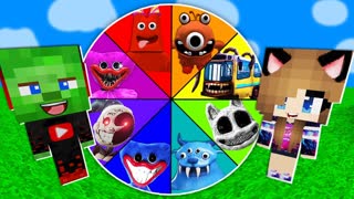 ЗОМБАК НАШЕЛ КОЛЕСО ФОРТУНЫ В МАЙНКРАФТ