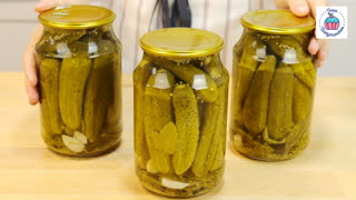 Хрустящие маринованные огурцы на зиму, каждый год делаю только так